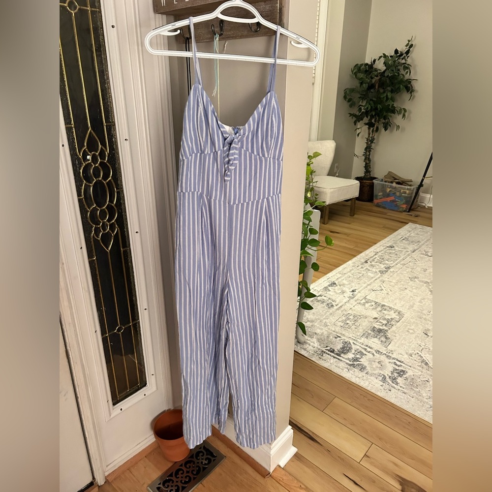 J. Crew striped romper